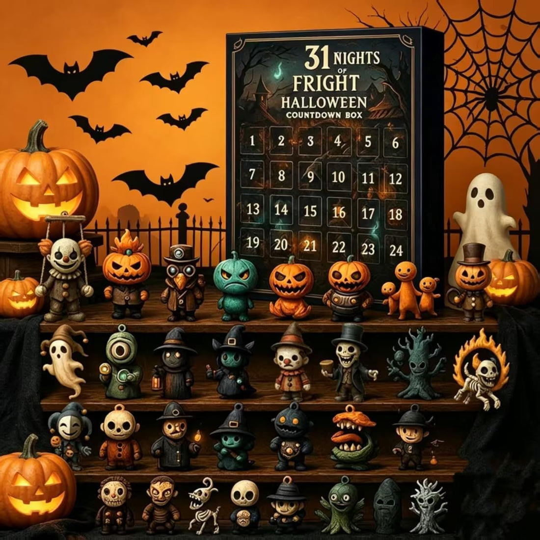 The Cursed Doll Advent Calendar — 24 Days of Halloween